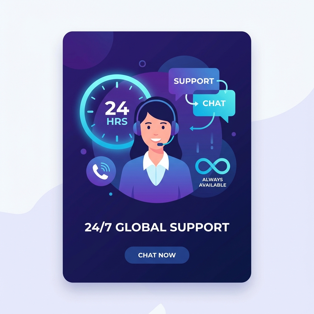 24/7 Support